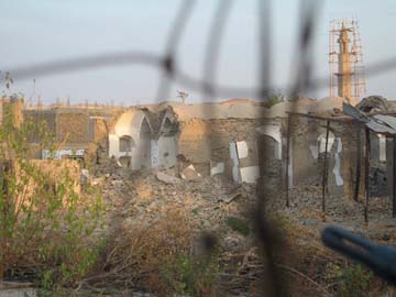 The mosque the scene of bitter grenade and small arms fighting viewed from the - photo 14