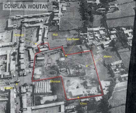 Aerial reconnaissance photos of Musa Qala The district centre perimeter is in - photo 5