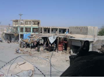 The view to the west of the district centre The enemy held these buildings - photo 7