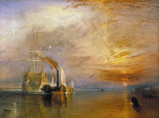 JMW Turners painting The Fighting Temeraire tugged to her last berth to be - photo 6