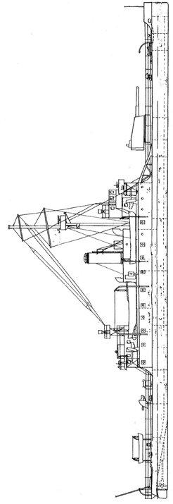 1 Severn When she was launched Severn had the twin 6 inch turret shown here it - photo 4