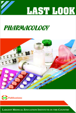 DAMS - LAST LOOK: Pharmacology