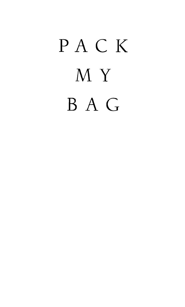 INTRODUCTION Pack My Bag is a mid-term autobiography written by Henry Green - photo 2