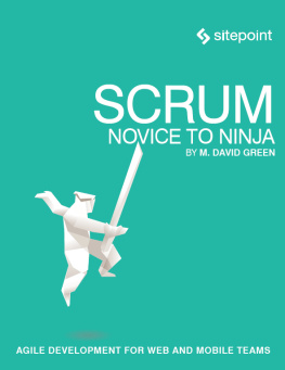 Green Scrum novice to ninja