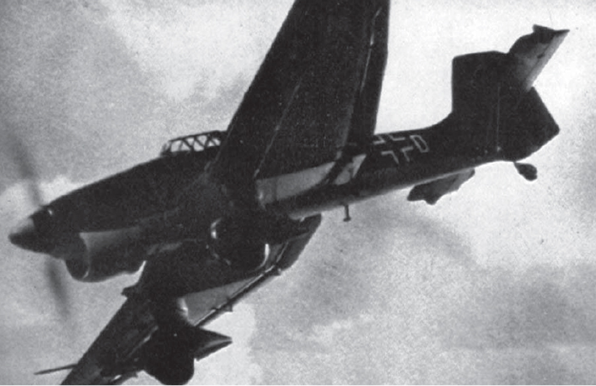 The Junkers Ju 87 Stuka was one of the most recognizable planes of the ETO - photo 2