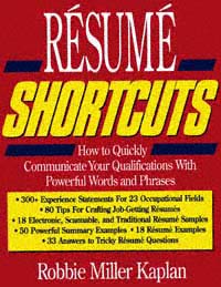 title Resume Shortcuts How to Quickly Communicate Your Qualifications - photo 1