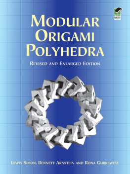 Gurkewitz Rona - Modular Origami Polyhedra