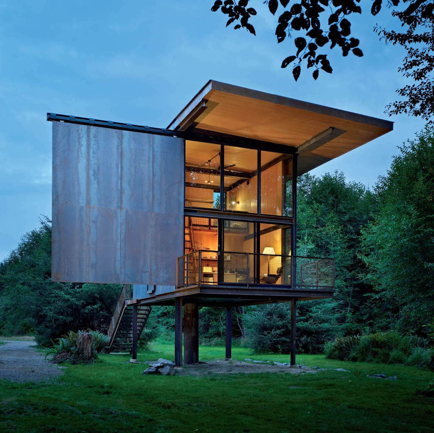 350 sq ft Olson Kundig Architects Olympic Peninsula Washington United - photo 12