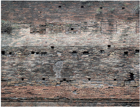 4 Castra Praetoria north wall Close-up view of a section of the Castra - photo 6