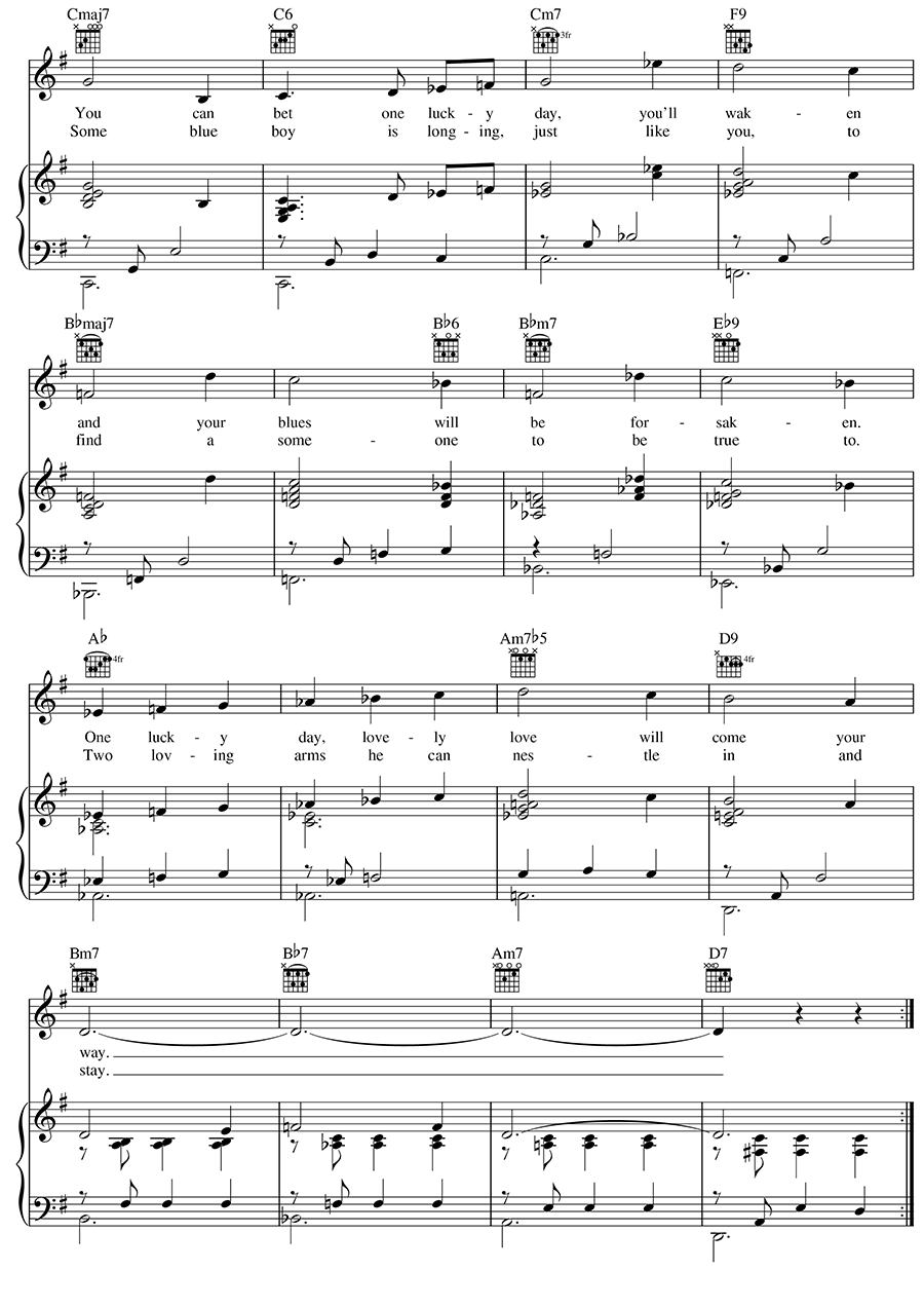 The Most Requested Jazz Standards Songbook - photo 22