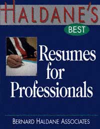 title Haldanes Best Resumes for Professionals Haldanes Best Series - photo 1