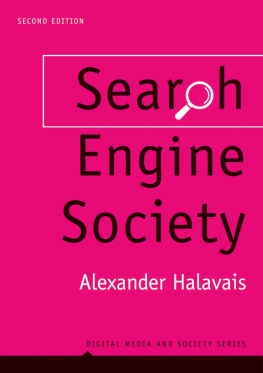 Halavais - Search Engine Society