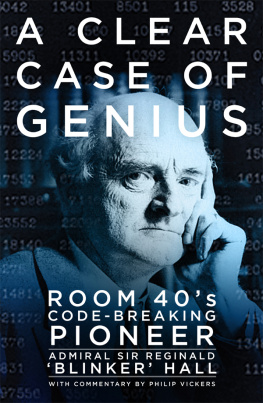 Hall A clear case of genius: room 40s code-breaking pioneer