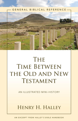 Halley - The time between the Old and New Testament: an illustrated mini-history