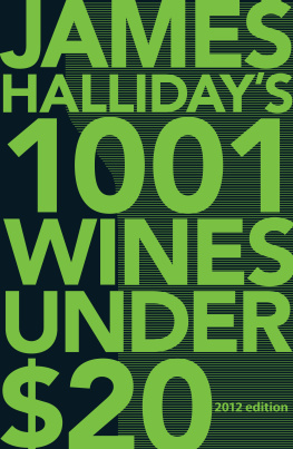 Halliday James Hallidays 1001 wines under $20