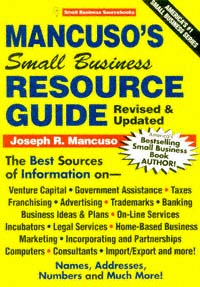 title Mancusos Small Business Resource Guide Small Business Sourcebooks - photo 1