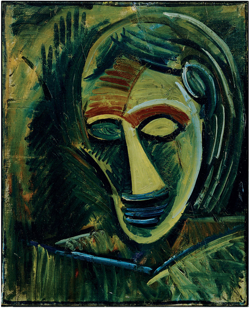 PLATE 1 Pablo Picasso 18821973 Womans Head early 1908 Oil on canvas 29 - photo 1