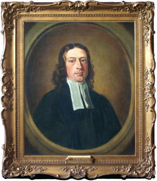 John Wesley by William Harley c 1745 after John Michael Williams oil - photo 2