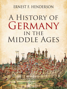 Henderson - A History of Germany in the Middle Ages