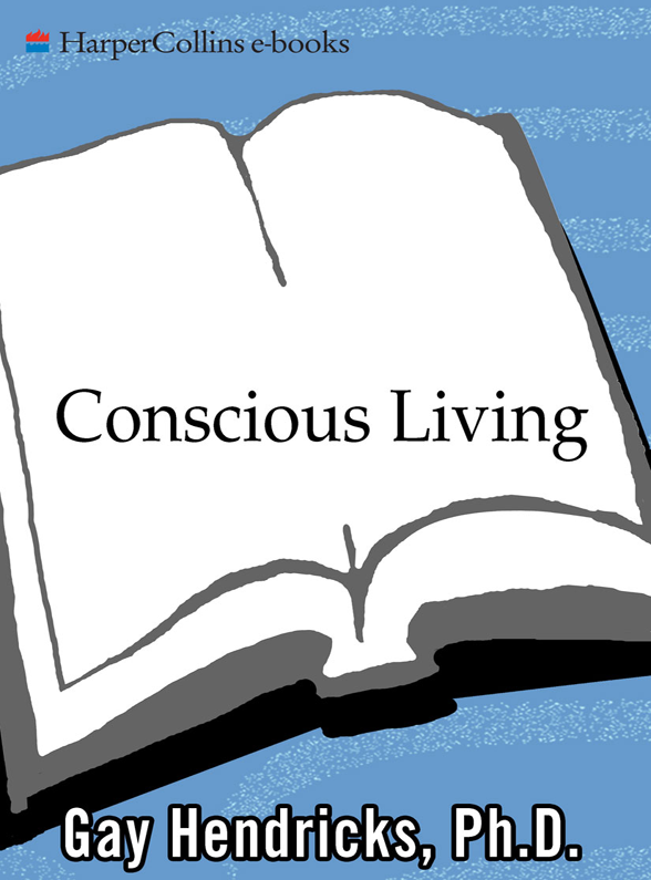 Conscious Living Finding Joy in the Real World Gay Hendricks PhD With - photo 1