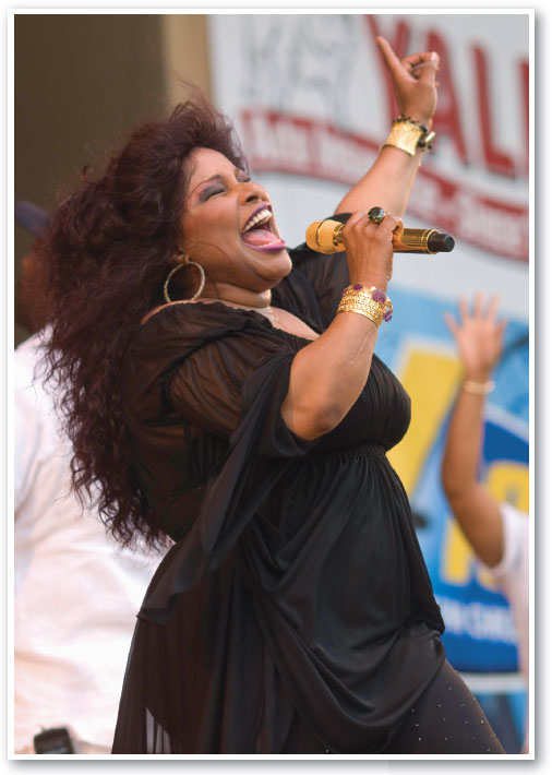 Chaka Khan at the Petrillo Band Shell on June 27 2008 in Chicago FOREWORD - photo 5