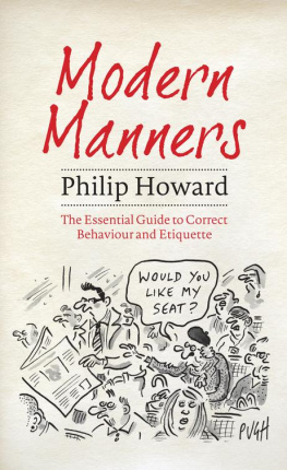 Howard - Modern manners: the essential guide to correct behaviour and etiquette