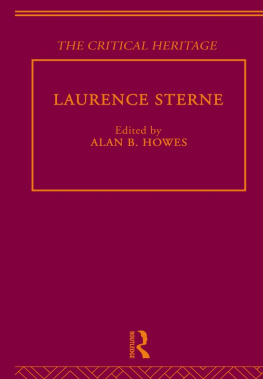 Howes Alan B. - Laurence Sterne: the critical heritage