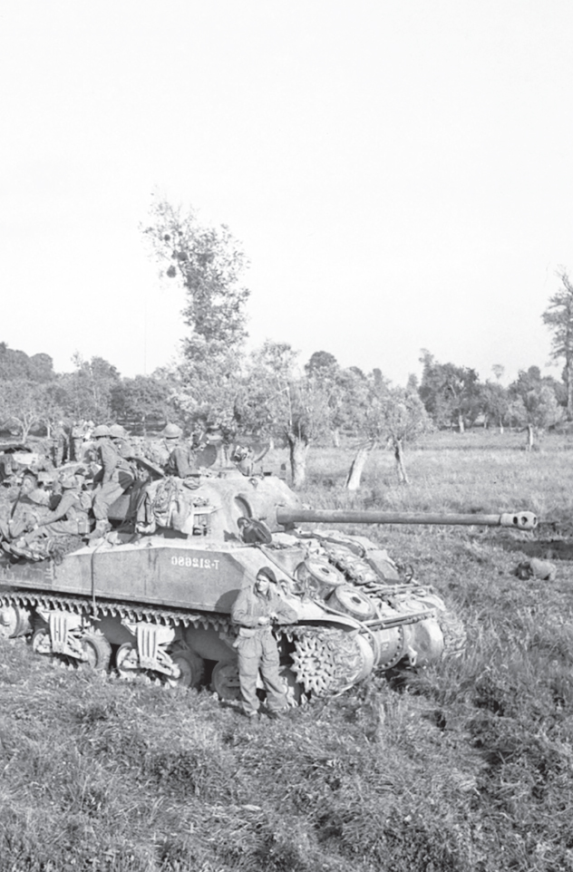 The Battle for Saint-L a Sherman Firefly and crew before Operation GOODWOOD - photo 32