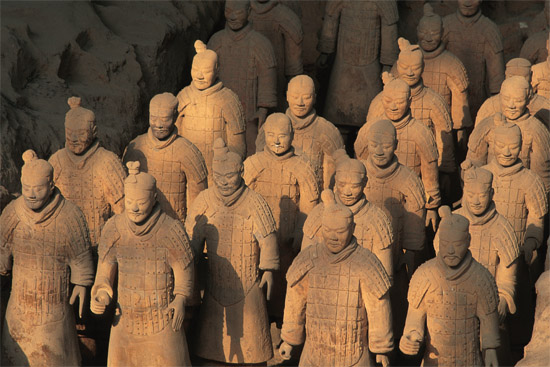 The larger-than-life Terracotta Warriors guard the tomb of Qin Shihuang the - photo 2