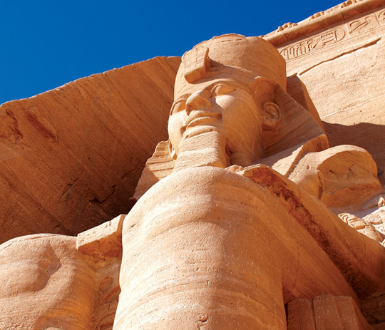 This massive statue shows Ramses II one of Egypts most famous pharaohs - photo 7