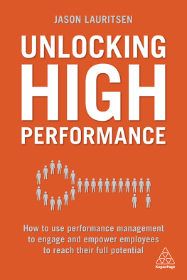 Jason Lauritsen - Unlocking High Performance