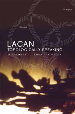 Ellie Ragland Lacan