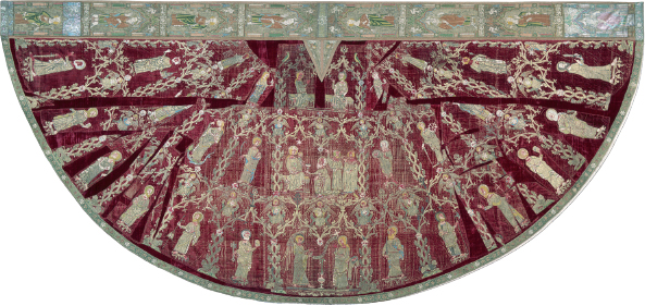 The Butler-Bowden Cope c1330 Victoria and Albert Museum Textiles are the - photo 7