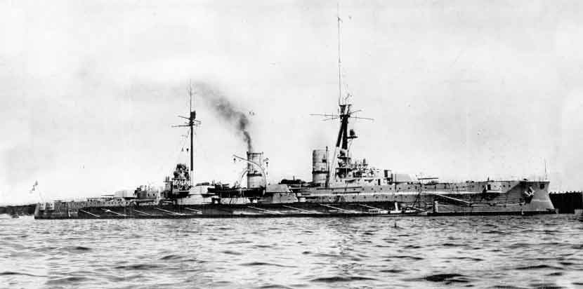 15GW003 The German armoured cruiser SMS Blcher was sunk in spectacular fashion - photo 3