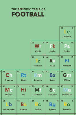 Holt The Periodic Table of Football