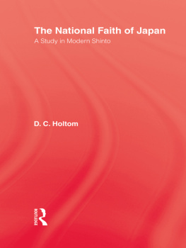 Holtom National Faith Of Japan