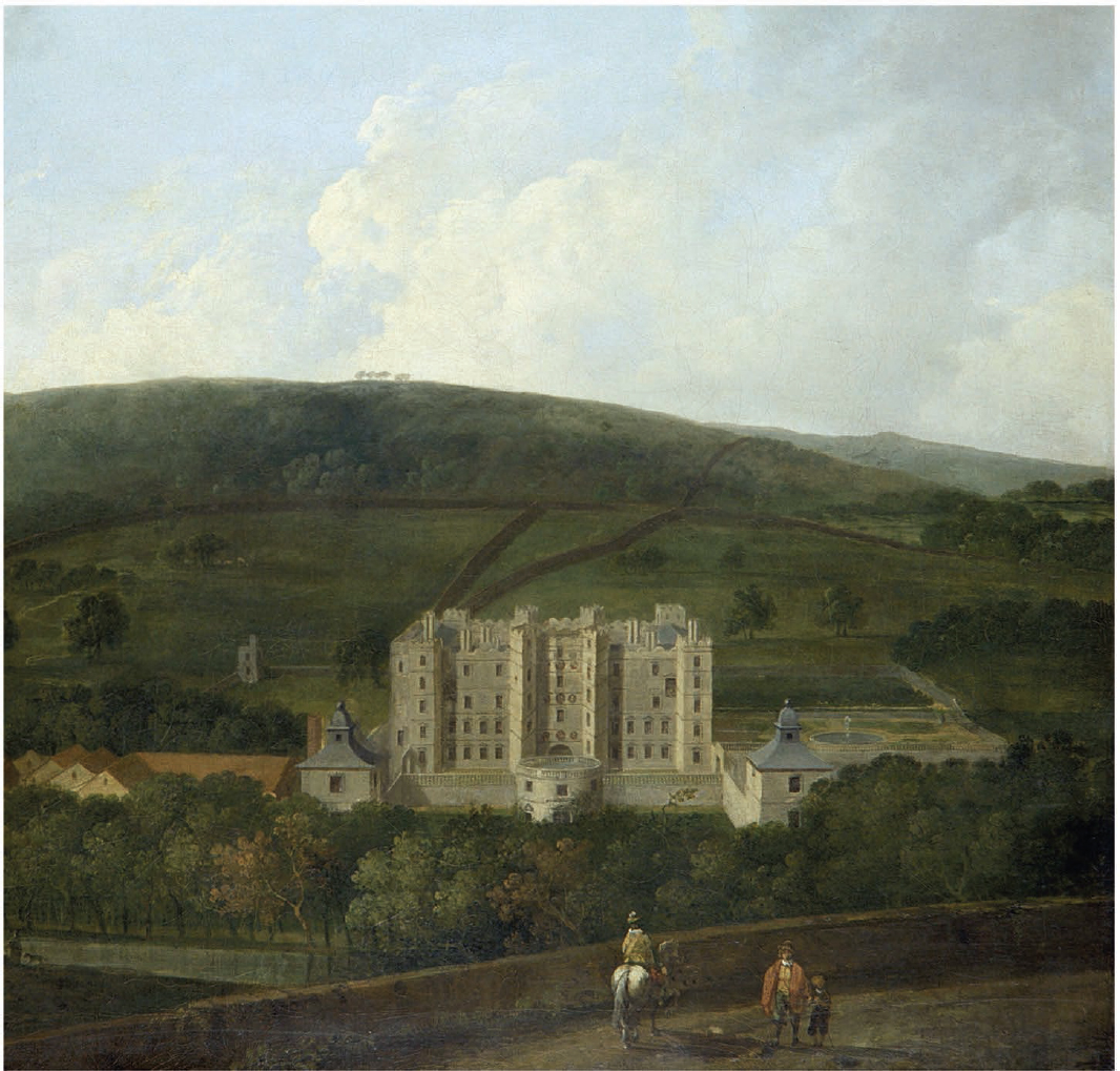 Elizabethan Chatsworth before 1750 by Richard Wilson George Talbot 6th - photo 6