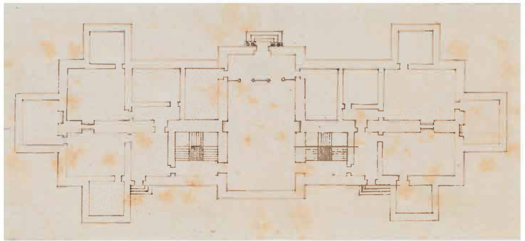 A variant plan by Smythson for Hardwicks ground floor showing the lesser - photo 22