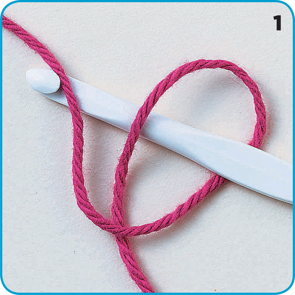 CHAIN After the slip knot start your chain Wrap the yarn over the hook yarn - photo 2