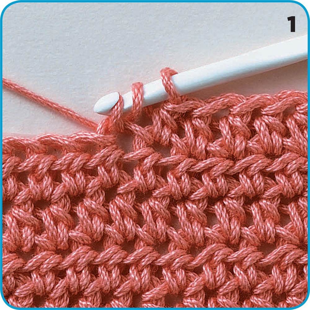 DOUBLE CROCHET Wrap the yarn over the hook insert the hook into the specified - photo 8