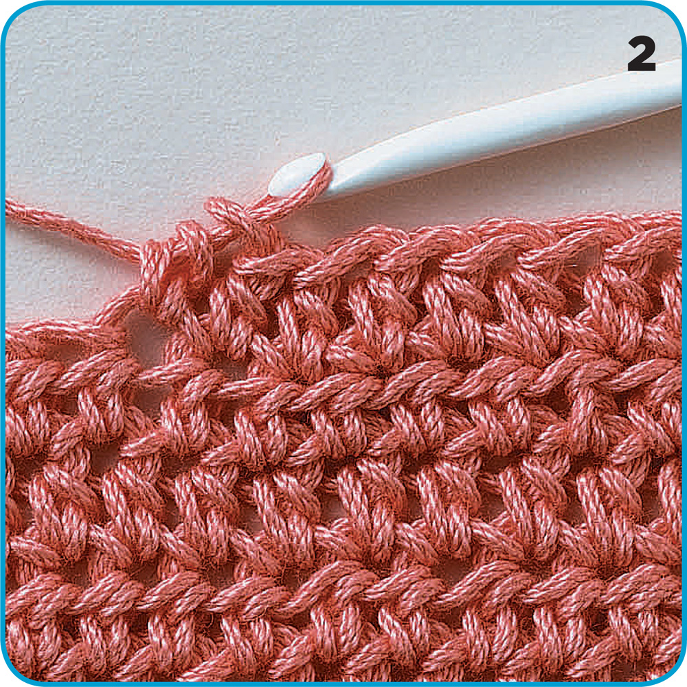 DOUBLE CROCHET Wrap the yarn over the hook insert the hook into the specified - photo 9