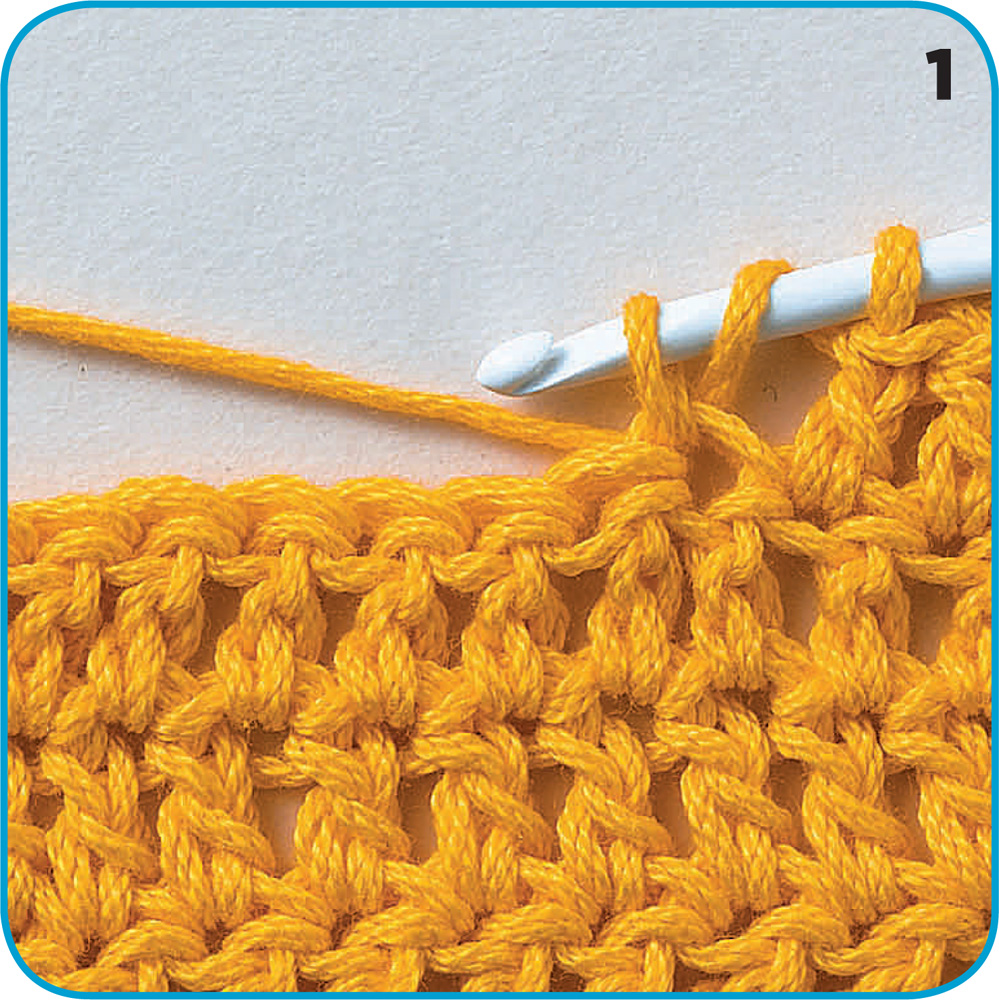 TRIPLE CROCHET Wrap the yarn over the hook twice insert the hook into the - photo 10