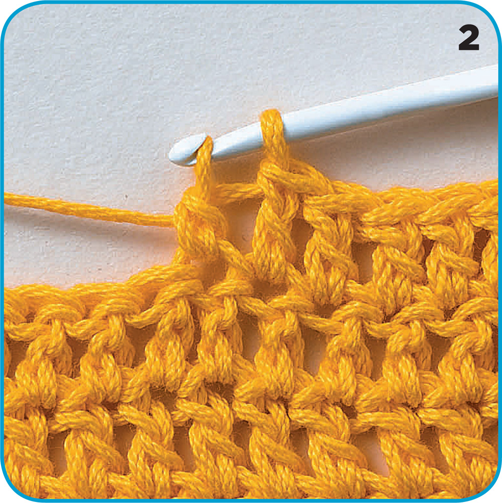 TRIPLE CROCHET Wrap the yarn over the hook twice insert the hook into the - photo 11