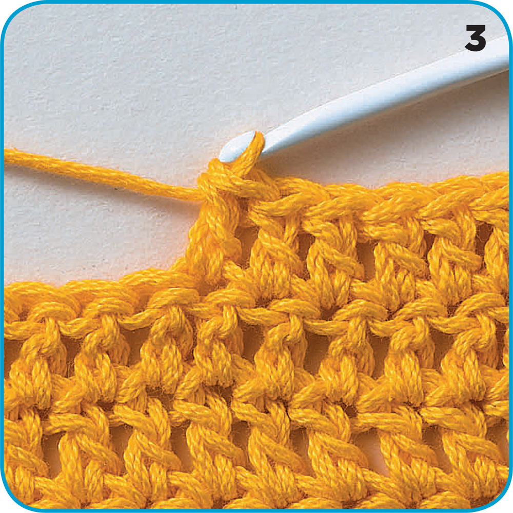 TRIPLE CROCHET Wrap the yarn over the hook twice insert the hook into the - photo 12