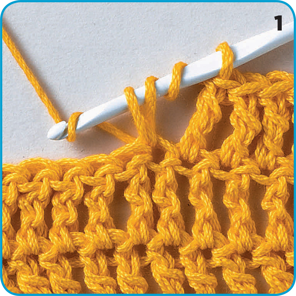 DOUBLE TRIPLE CROCHET Wrap the yarn over the - photo 13