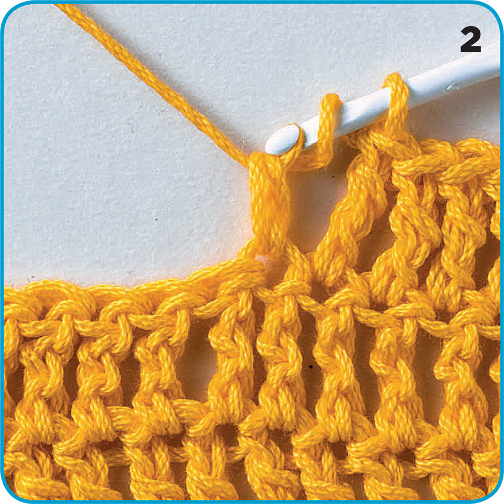 DOUBLE TRIPLE CROCHET Wrap the yarn over the hook three times insert the hook - photo 14