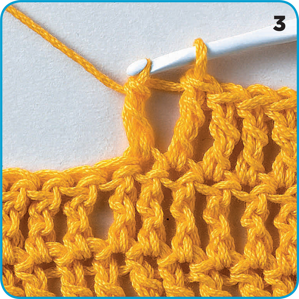 DOUBLE TRIPLE CROCHET Wrap the yarn over the hook three times insert the hook - photo 15