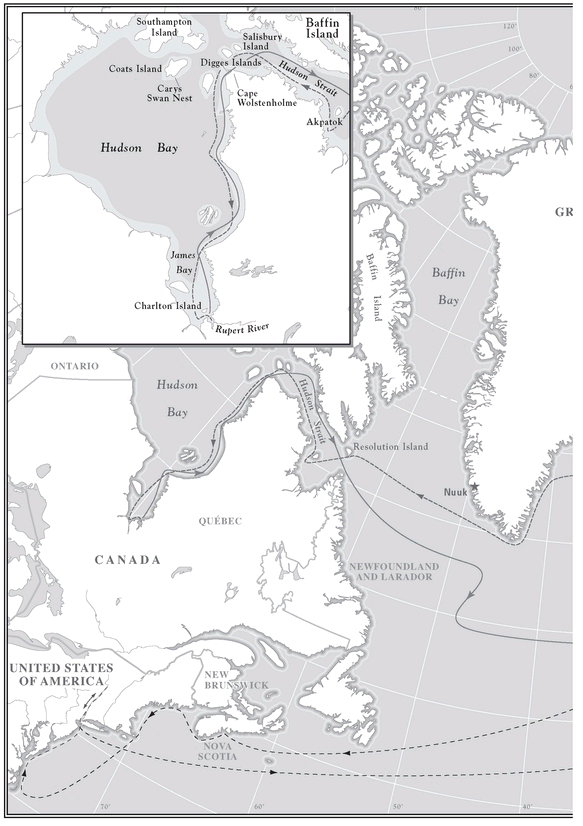 I Mutiny JAMES BAY JUNE 1611 Like the needle of a compass Henry Hudson - photo 3