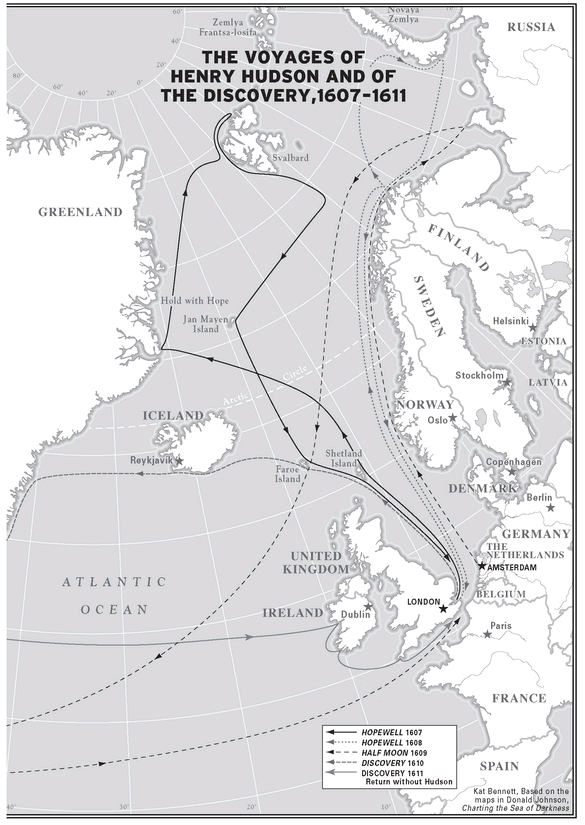 I Mutiny JAMES BAY JUNE 1611 Like the needle of a compass Henry Hudson - photo 4