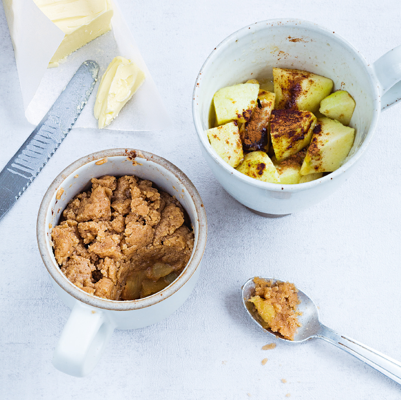 FRUIT 2 apples peeled cored and diced 1 tablespoon caster superfine sugar 1 - photo 5